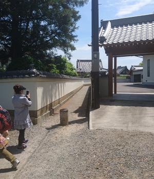 こころに残るみち景観「久米田寺へ続くみち」