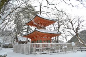 雪の大威徳寺