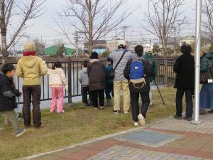 石川公園での野鳥観察会