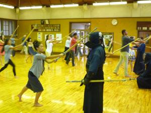 剣道を体験