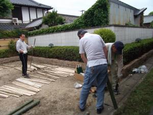 竹割り作業2