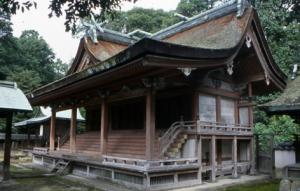 積川神社の外観写真