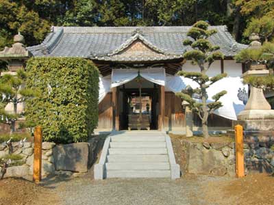 山直神社の外観写真